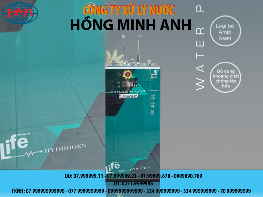 C&ocirc;ng nghệ lọc RO 9 l&otilde;i, 2 v&ograve;i 01