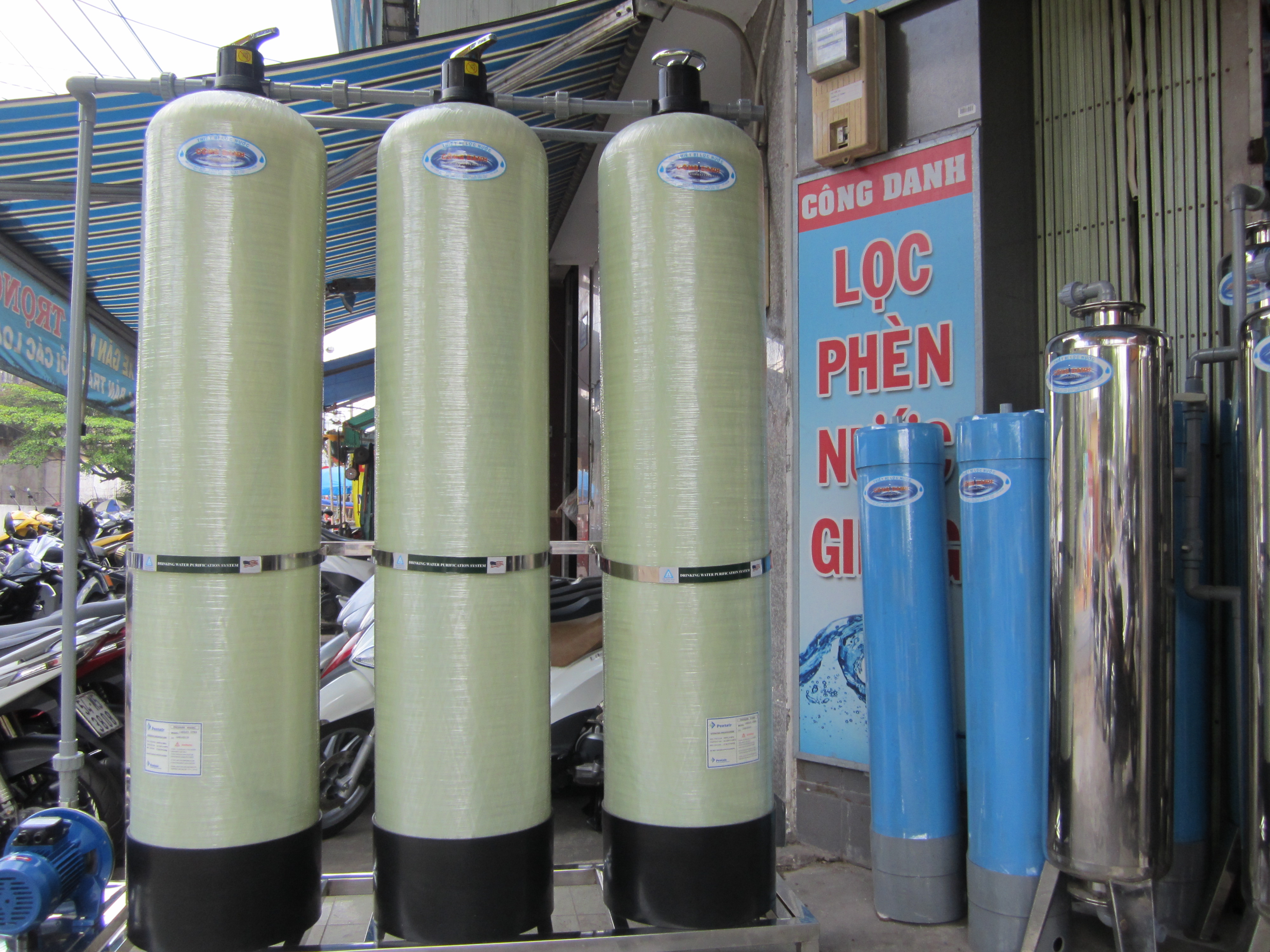 Hệ thống xử l&yacute; nước nguồn