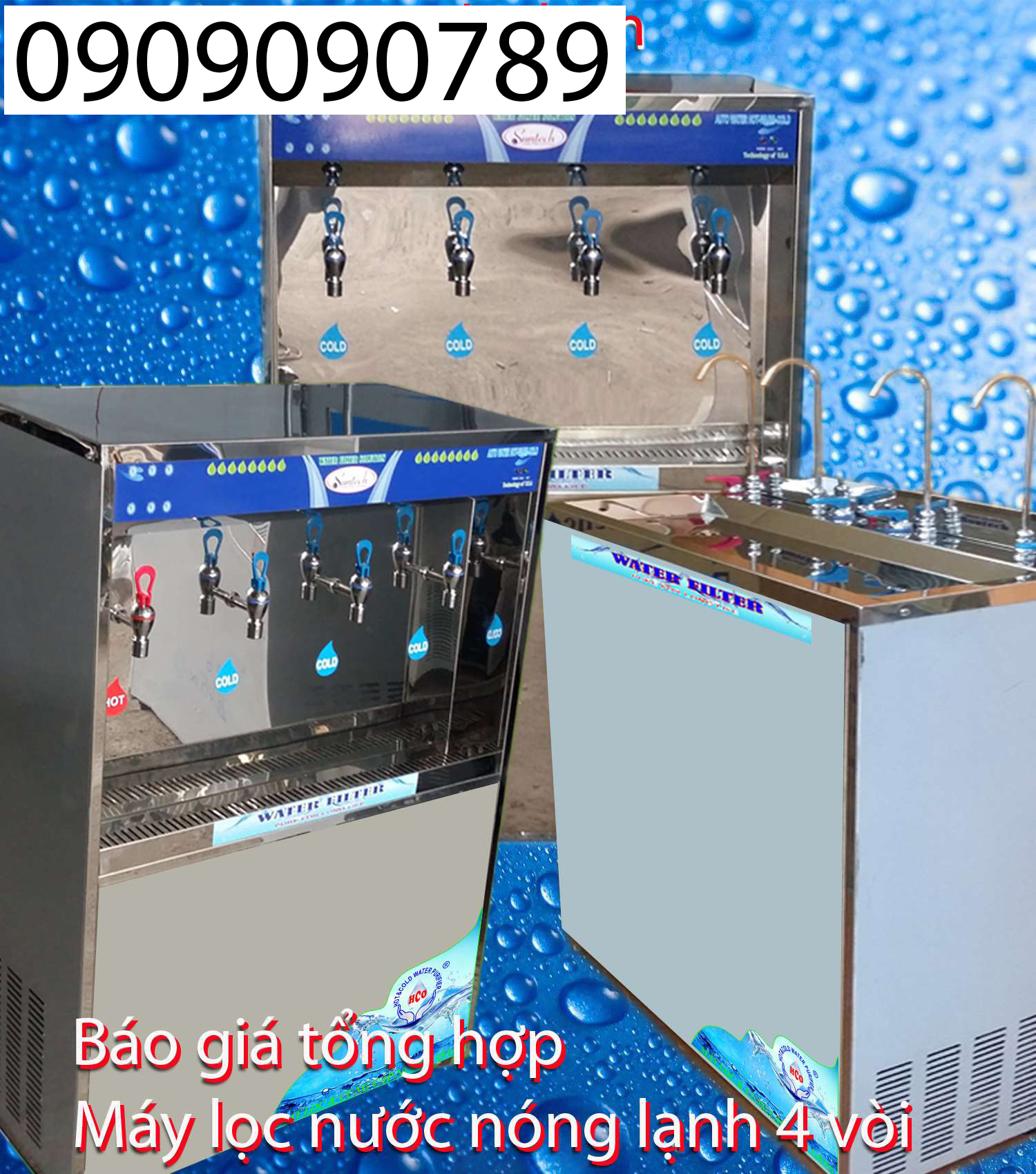 Tổng hợp mode m&aacute;y  lọc nước n&oacute;ng, lạnh 4 v&ograve;i