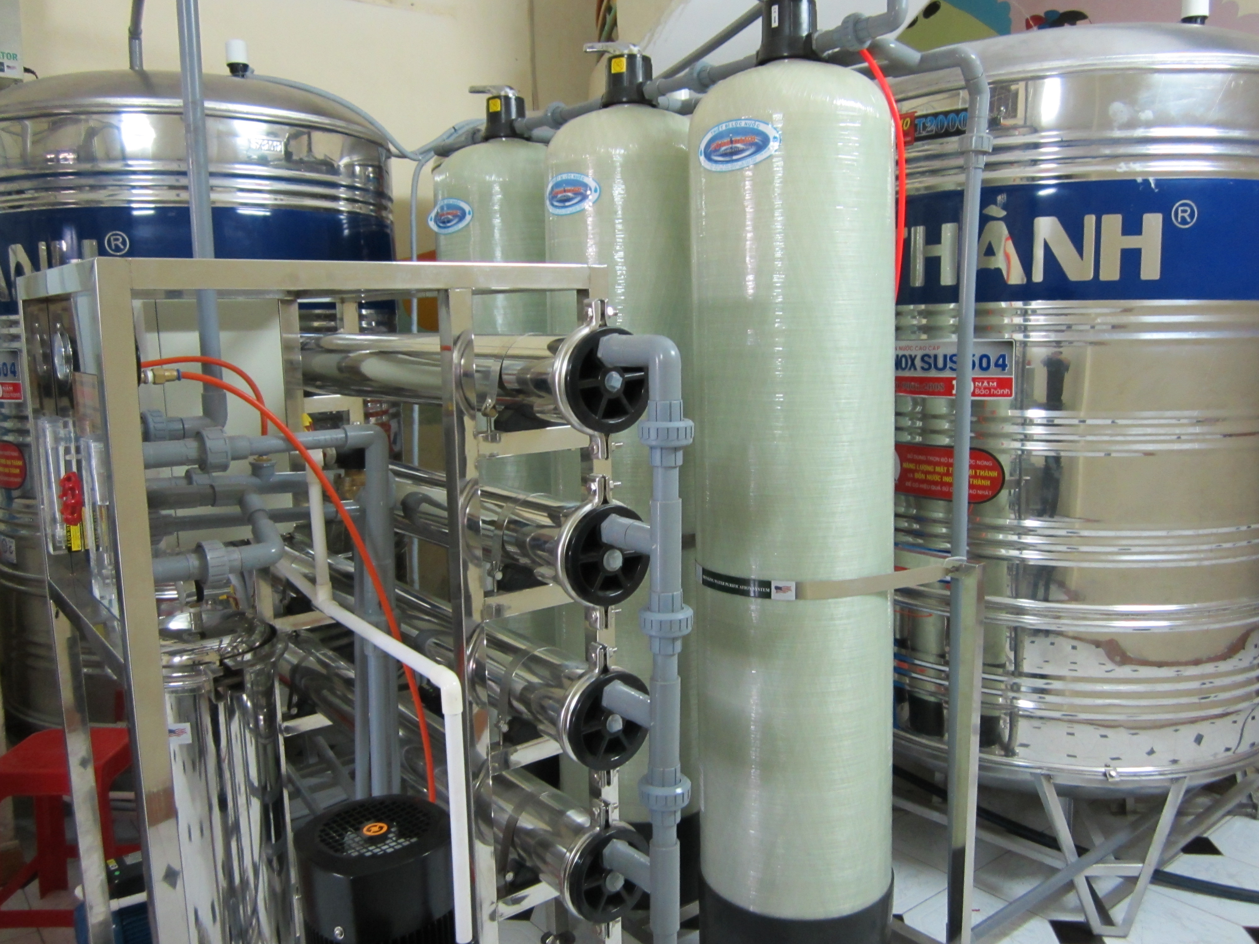 Hệ thống lọc nước tinh khiết 2000L/h